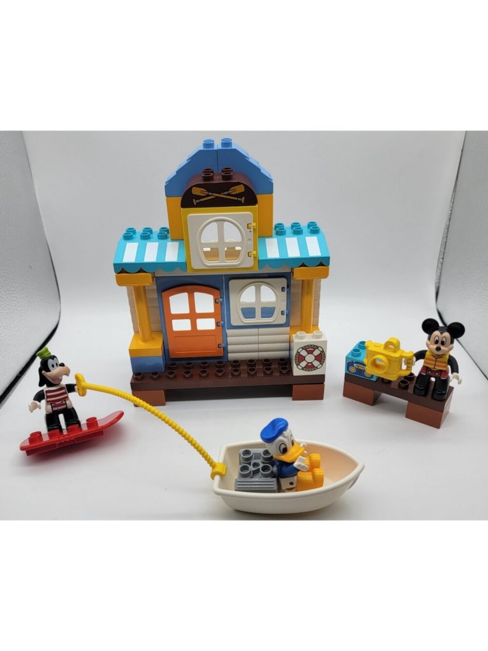 Duplo 10827 Lego Mickey & Friends Beach House COMPLETE